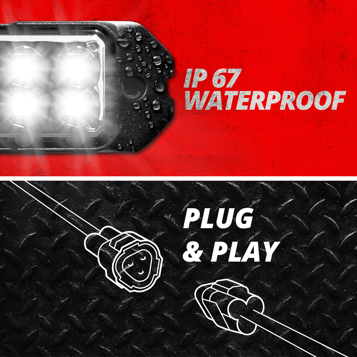 XK GLOW Standard Plug and Play Turn Signal Kit for Select Vehicles