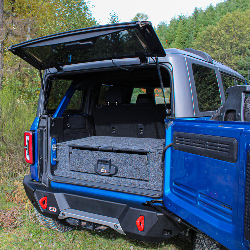 ARB Outback Solutions Cargo Drawer Kit for Ford Bronco 4-Door – R/Drawer Kit with Roll Top and Custom Fitment