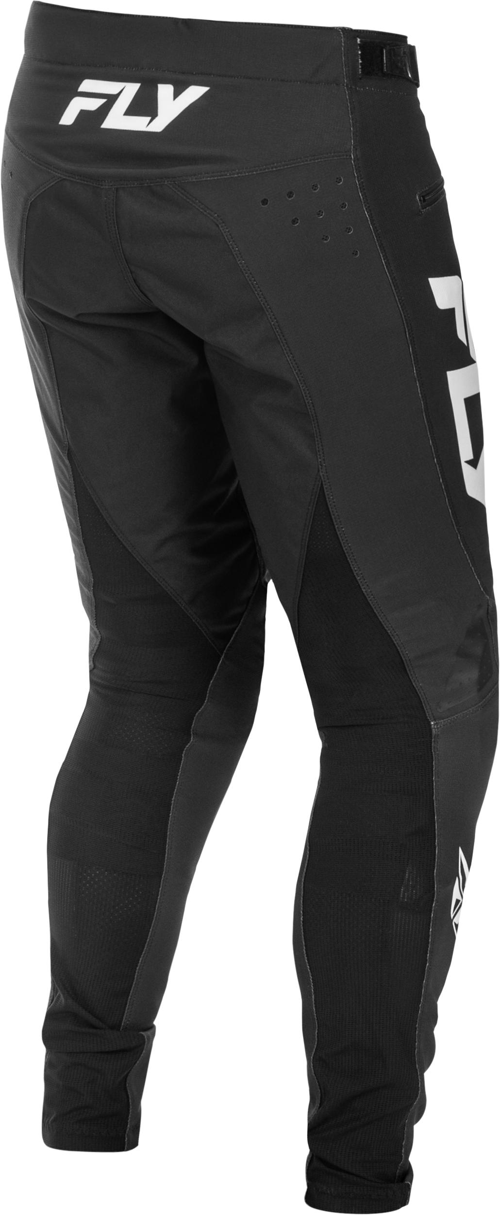 Fly Racing Youth Rayce Bicycle Pants with Reinforced Knees for BMX and MTB - Size 24, Black/White