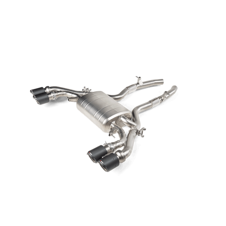 Akrapovic Slip-On Line Exhaust for BMW X3 M / X4 M (F97/F98) with OPF/GPF – Titanium, Requires Tips