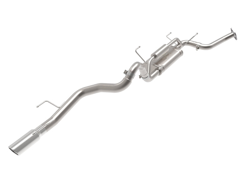 aFe Vulcan Series 2.5 Inch to 3 Inch Stainless Steel Cat-Back Exhaust System with Polished Tip for Toyota 4Runner 2025 L4-2.4L