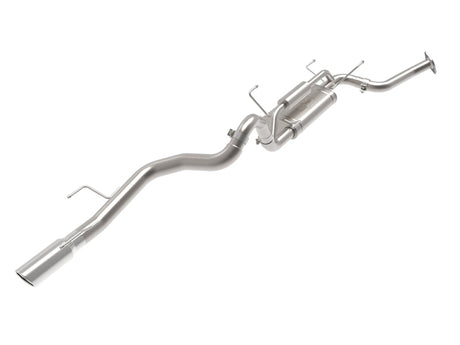 aFe Vulcan Series 2.5 Inch to 3 Inch Stainless Steel Cat-Back Exhaust System with Polished Tip for Toyota 4Runner 2025 L4-2.4L