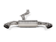 Akrapovic Evolution Line Titanium Cat Back Exhaust System for 2020+ Audi RS Q8 with Carbon Fiber and Titanium Tips