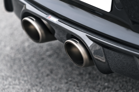 Akrapovic Rear Carbon Fiber Diffuser for 2016-2017 Porsche 911 Carrera S/4/4S GTS (991.2) - High Gloss Finish