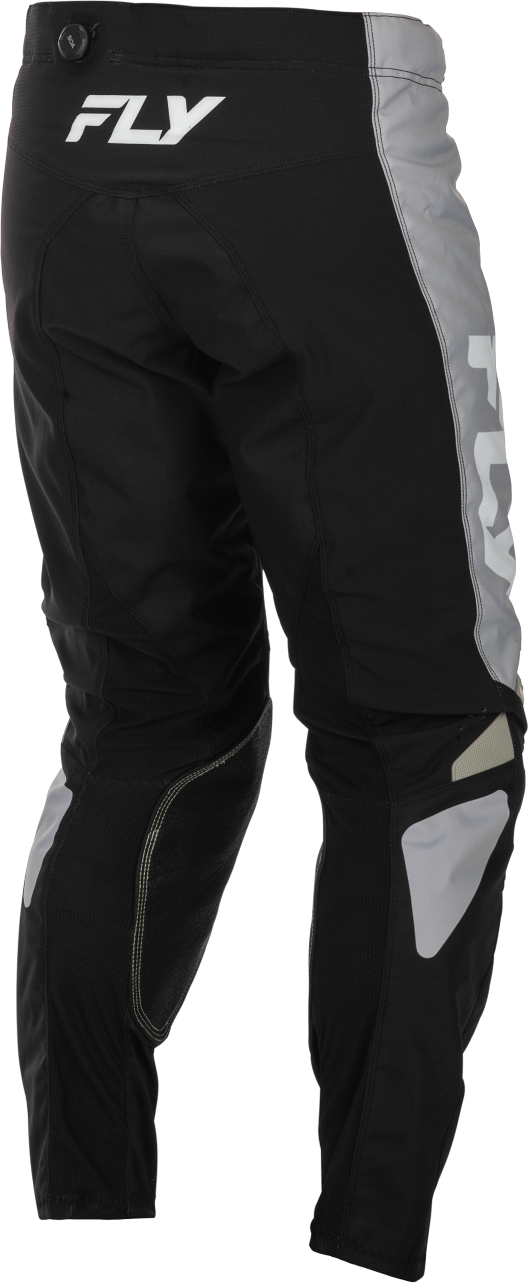 Fly Racing Kinetic Pants Black/Grey Size 34 – Durable Motorcycle Riding Pants with Mesh Comfort Liner
