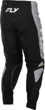 Fly Racing Kinetic Pants Black/Grey Size 32 for Motocross and Off-Road Vehicles