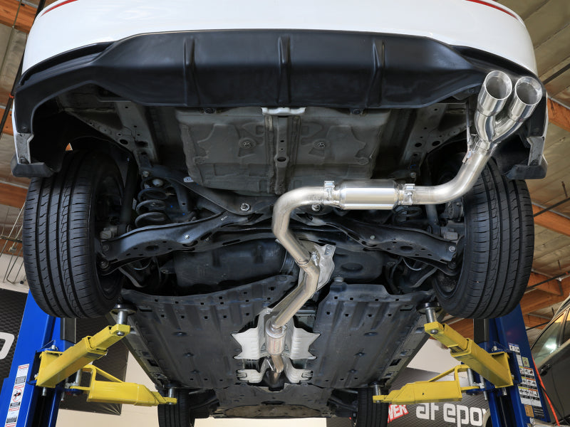 aFe Power Takeda 2.5 Inch Stainless Steel Cat-Back Exhaust System with Polished Tips for Honda Civic 2022-2025 L4-2.0L
