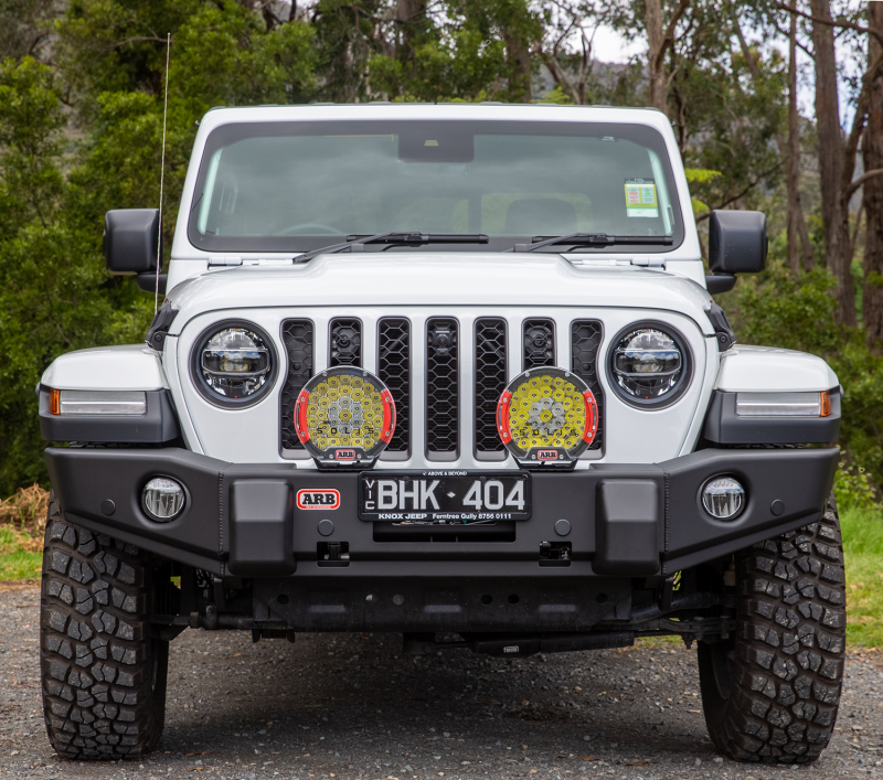 ARB Front Winch Bumper for Jeep Wrangler JL and Gladiator JT - Model 3950240