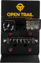 OPEN TRAIL Black Opentrail ABS Light Display for Pod and Bar Lights - Universal Fit for Off-Road Vehicles