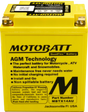 Motobatt MBTX14AU Sealed AGM Battery for Motorcycle and Powersports Vehicles