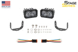 Diode Dynamics C2R White Flood Standard LED Pod (Pair)