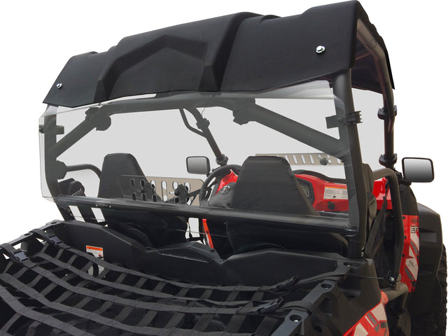SPIKE Rear Windshield Vented for CF Moto Z Force - Model 77-3202V-R, Fits 2013-2017 ZFORCE Series