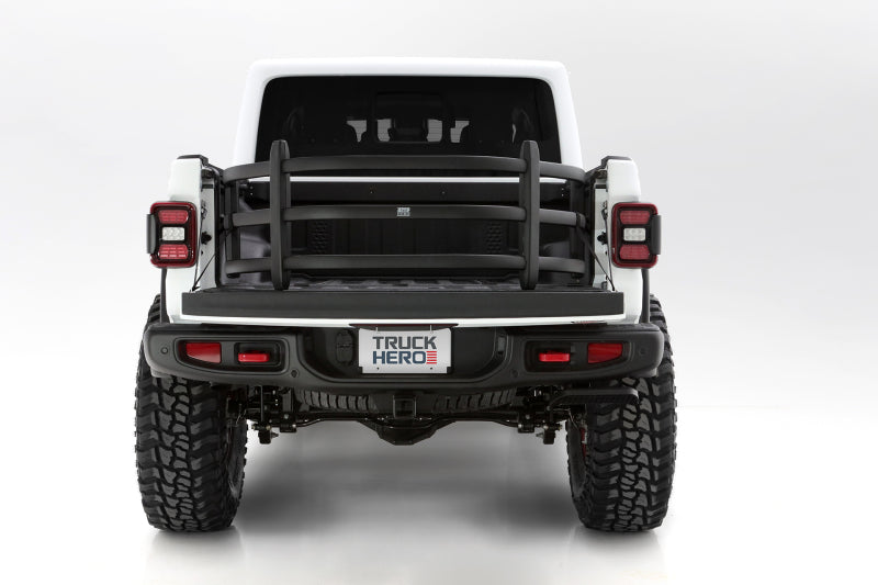 AMP Research BedXtender HD Sport V-Shape Design for Jeep Gladiator 2020-2021 – Black