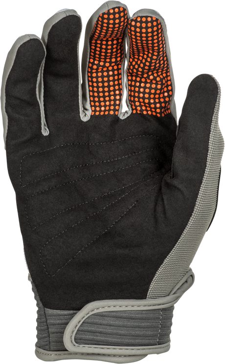 Fly Racing Youth F 16 Offroad Motorcycle Gloves – Grey/Orange – Youth Medium Fit