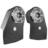 DS18 JL-SUB10/LR Subwoofer Enclosure for Jeep JL/JLU 2018-2023, Fits 2x 10-inch Speakers, Left & Right Wheel Well Sealed Design