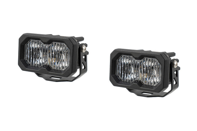 Diode Dynamics C2 2.0 Pro White SAE Fog/Wide Standard ABL (pair)