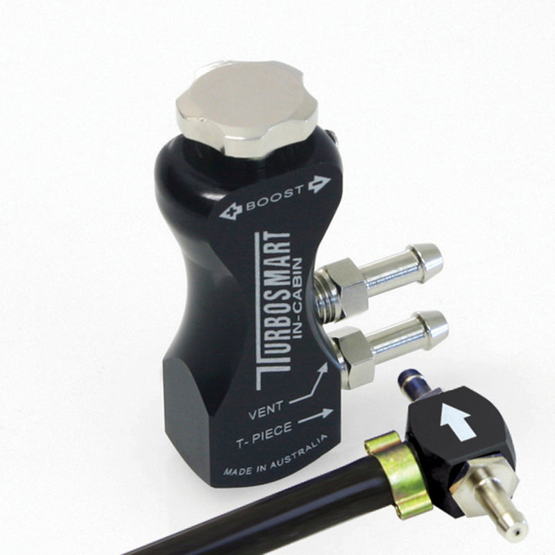 Turbosmart GBCV In Cabin Black Boost Control System for Automotive Performance (Part Number TS-0106-1002)