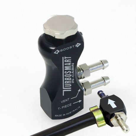 Turbosmart GBCV In Cabin Black Boost Control System for Automotive Performance (Part Number TS-0106-1002)