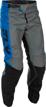Fly Racing Kinetic Pants Blue/Grey/Black Size 40 - Durable and Comfortable ATV/UTV Riding Pants