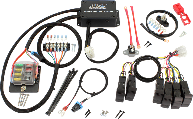 XTC Power Products Plug N Play Power Control with 6 Switches for Automotive and Off-Road Vehicles