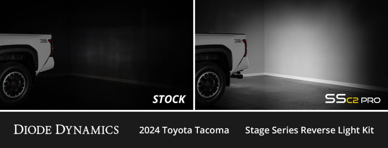 Diode Dynamics 2024+ Toyota Tacoma Stage Series Reverse Light Kit - C2 Pro