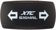 XTC Power Products SW00-00116022 Dash Switch Rocker Face Turn Signal Horizontal for Jeep Wrangler and Off-Road Vehicles