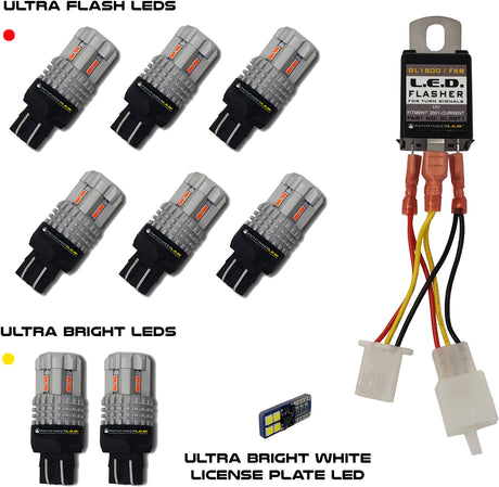 Pathfinder G18RPE Rear LED Conversion Kit for Honda GL1800B F6B and Valkyrie Models