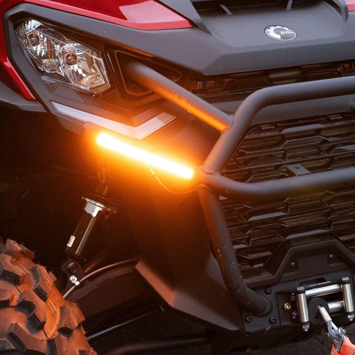 Can Am Commander XMR / XT / XTP (2021+) Plug & Play Auto-Cancel Turn Signal Kit with White Running Lights | Ravek