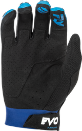 Fly Racing Youth Evolution DST Gloves Blue/White for Motocross and Off-Road Vehicles