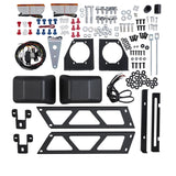 ARB Combar OE Fog with Crush Cans for Jeep Wrangler 2011-2013 - Textured Black Deluxe Front Bumper