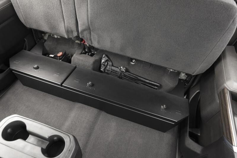 Tuffy Products Underseat Lockbox with Combo Lock for Chevrolet Silverado & GMC Sierra Crew & Double Cab - Model 352-01-A
