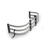 AMP Research BedXtender HD Max for Chevrolet Silverado & GMC Sierra 1500-3500, Silver (Part #74841-00A)