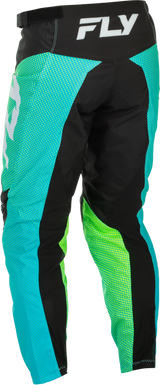 Fly Racing F 16 Pants Aqua/Black/White Size 30 for MX and Off-Road Vehicles