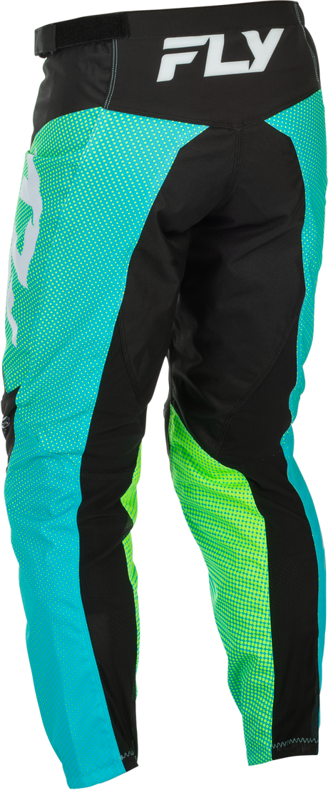 Fly Racing F 16 Pants Aqua/Black/White Size 30 for MX and Off-Road Vehicles
