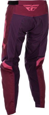 Fly Racing Women's F 16 Pants Pink/Mauve Size 11/12 for Motorcycle Off-Road Vehicles