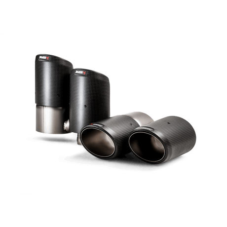 Akrapovic Carbon Tail Pipe Set for 2018+ Porsche Cayenne V6 - Part TP-CT/53