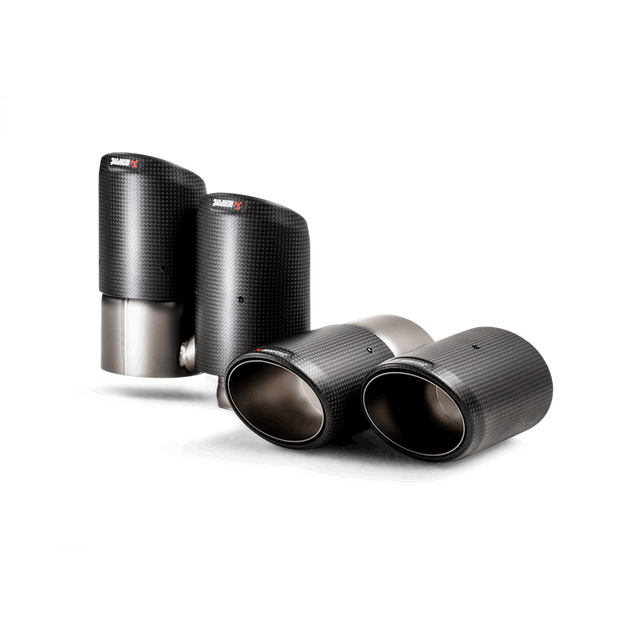 Akrapovic Carbon Tail Pipe Set for 2018+ Porsche Cayenne V6 - Part TP-CT/53