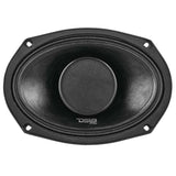 DS18 PRO-HY69.4B 6x9 Inch 250W RMS Water-Resistant Mid-Range Speaker for Automotive Applications
