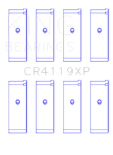 King Mitsubishi 4G91/4G92/4G93 16V (Size 0.25mm) XP - Series Performance Rod Bearing Set