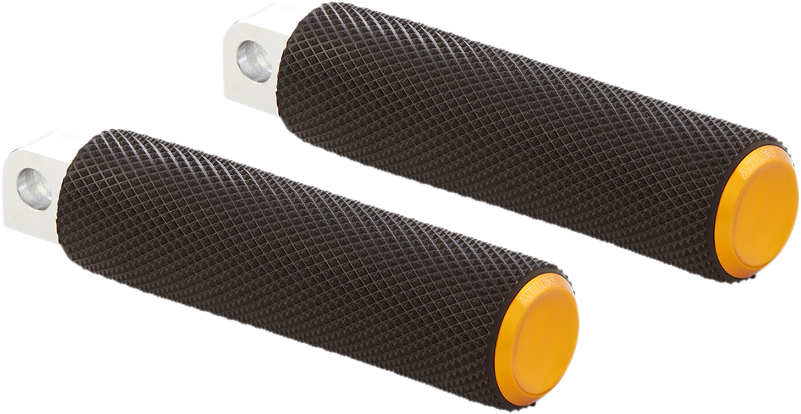 ARLEN NESS Knurled Foot Pegs - Gold - FL/FX '18-'25 07-953