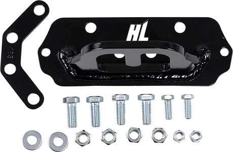 HIGH LIFTER Front Tow Hook - Black - Polaris 79-13876