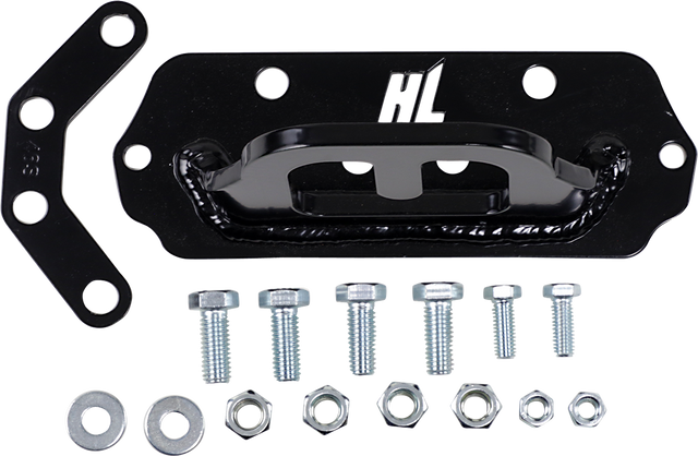 HIGH LIFTER Front Tow Hook - Black - Polaris 79-13876