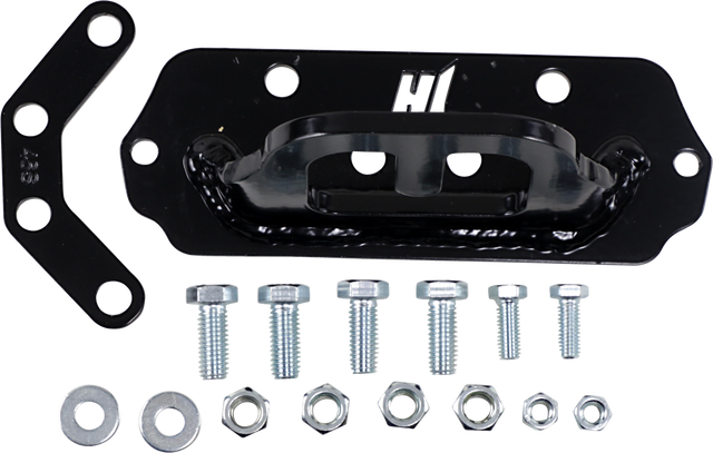 HIGH LIFTER Front Tow Hook - Black - Polaris 79-13878