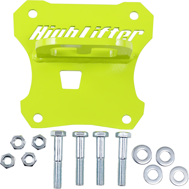 HIGH LIFTER Rear Tow Hook - Lime - Polaris 79-13883