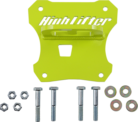 HIGH LIFTER Rear Tow Hook - Lime - Polaris 79-13890