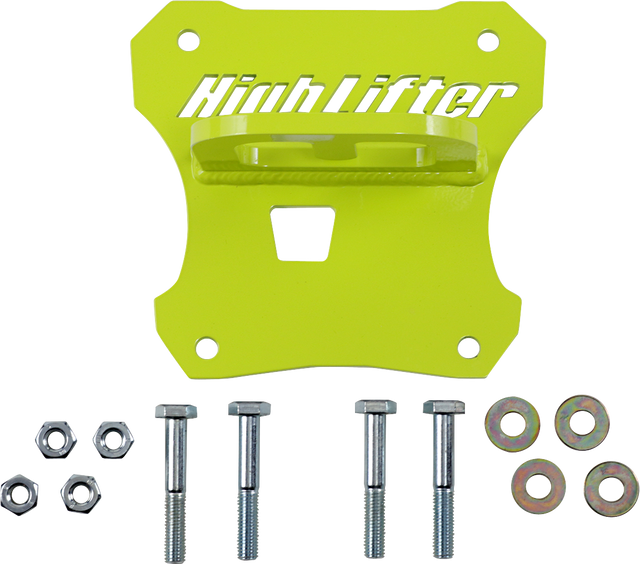 HIGH LIFTER Rear Tow Hook - Lime - Polaris 79-13890
