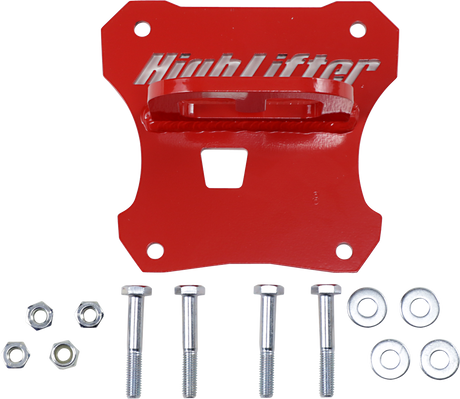 HIGH LIFTER Rear Tow Hook - Red - Polaris TOWHK-RZR1-R