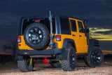 ARB Rear Bumper for Jeep Wrangler 2011-2013 with Textured Black Finish and Dual Jacking Points