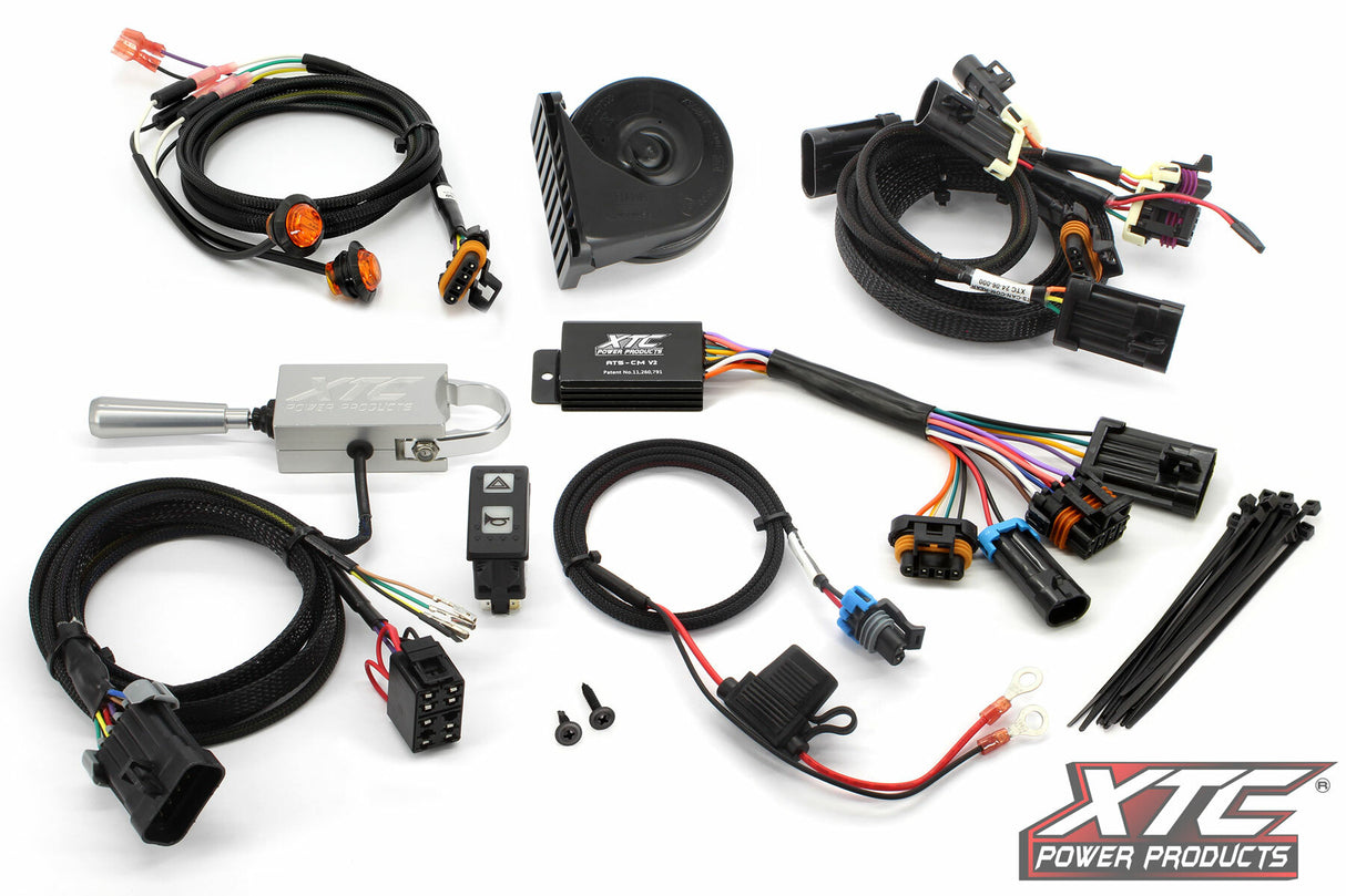 XTC Power Products ATS Kit with Billet Turn Lever for Lynx Commander and Can-Am Commander 2022