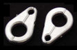MODQUAD BLC-1 Brake Line Clamp for 3/4-inch Arm and 5/16-inch Line - Silver Finish